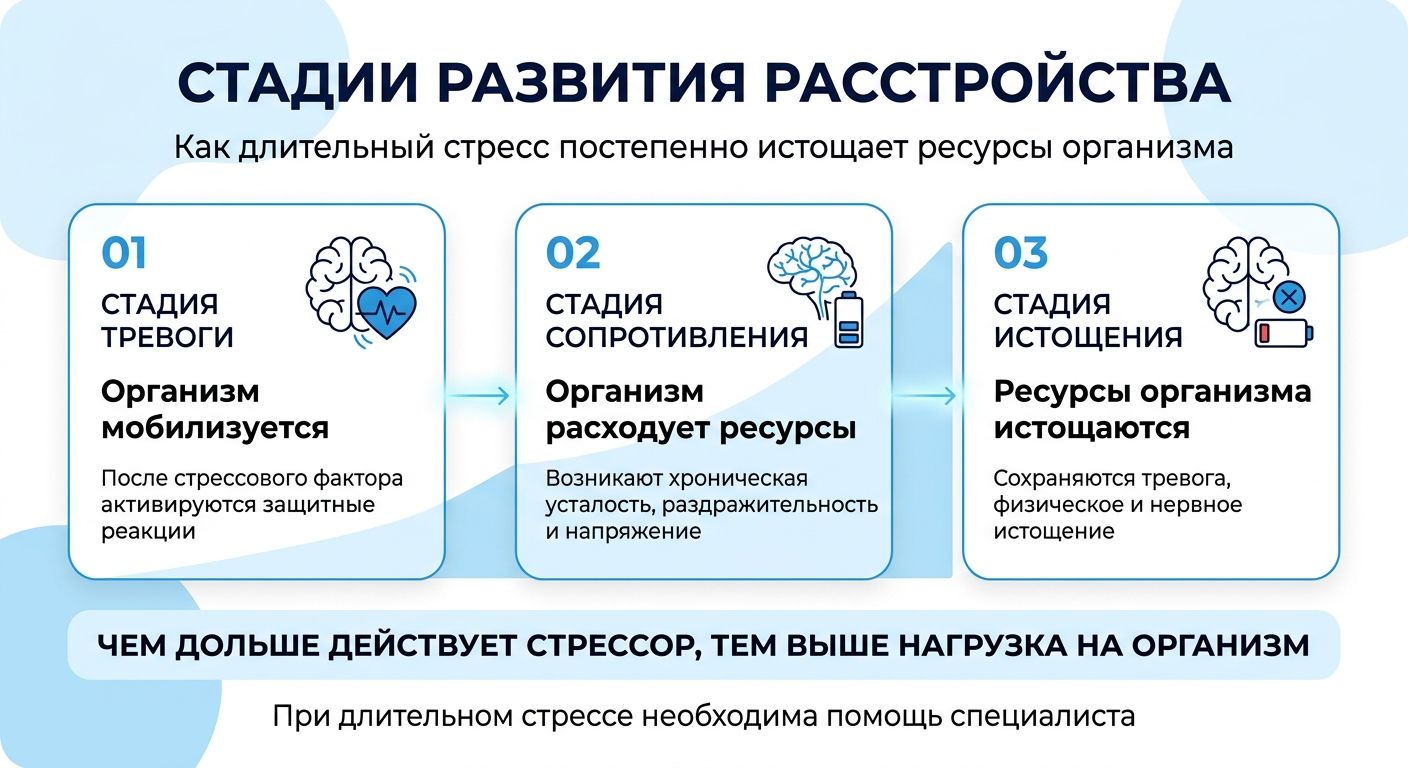Лечение стресса в Лысьве инфографика